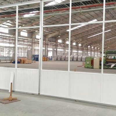 Mẫu vách ngăn nhôm kính đẹp giá rẻ